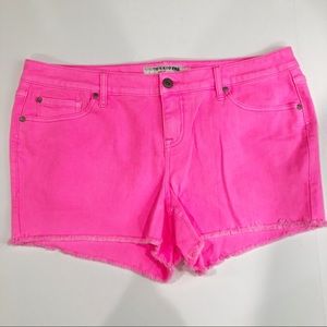 Torrid Denim Pink Torrid Short Size 18